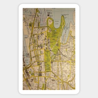 Sydney City Map Sticker